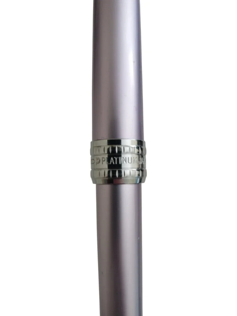 Platinum Plaisir Aluminum Fountain Pen 03 Fine Nib Gently Used Violet Purple